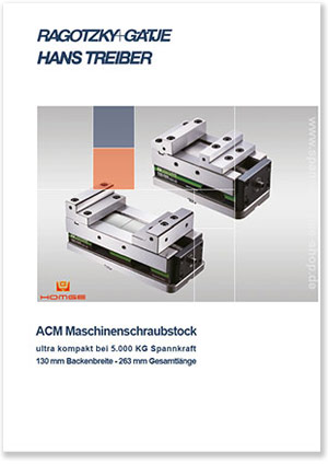Maschinenschraubstock ultra kompakt ACM
