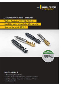 Walter Promotion Perfom TC115 und TC216