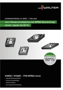 Walter Promotion Aktion ISO Drehen